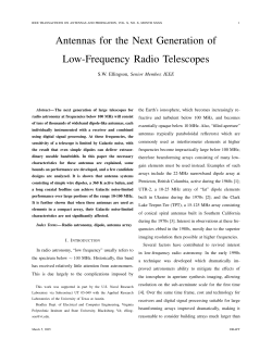 Antennas for the Next Generation of Low-Frequency Radio