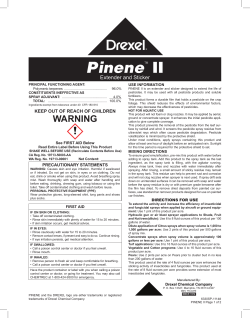 Pinene&trade; II - Drexel Chemical Co.