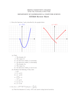 Departmental Review Sheet