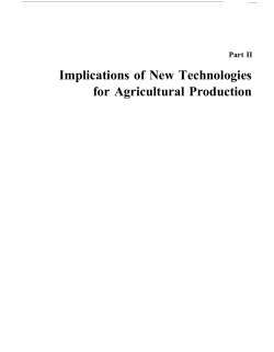 A New Technological Era for American Agriculture (Part 6 of 22)