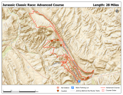 Jurassic Classic Race: Advanced Course Length: 28 Miles