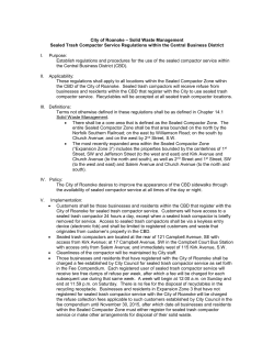 City of Roanoke &ndash; Solid Waste Management