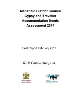 Gypsy and Traveller Accommodation Needs Assessment 2017