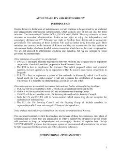 1 ACCOUNTABILITY AND RESPONSIBILITY INTRODUCTION