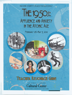 Teacher`s Resource Guide - Lorenzo Cultural Center