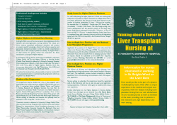 140686 St. Vincents leaflet - St Vincent`s University Hospital