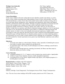 Link - NYU Gallatin School of Individualized Study