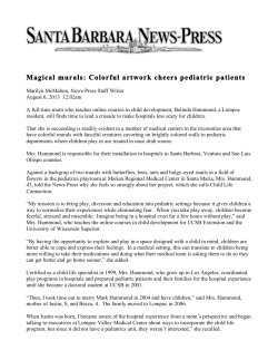 Magical murals: Colorful artwork cheers pediatric patients