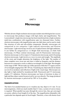 Microscopy