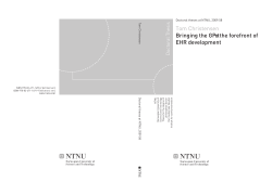 Tom Christensen Bringing the GP to the forefront of EHR development