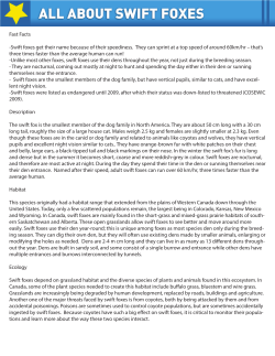 Fast Facts - Earth Rangers