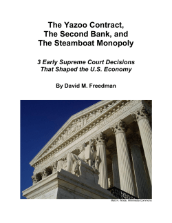 The Yazoo Contract - David M. Freedman