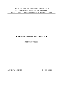 dual-function solar collector