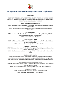 the full uniform list and registration form