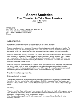 Secret Societies That Threaten to Take Over America