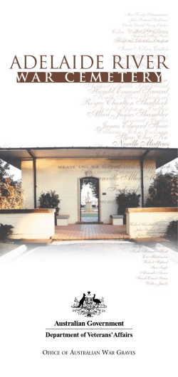 ADELAIDE RIVER WAR CEMETERY