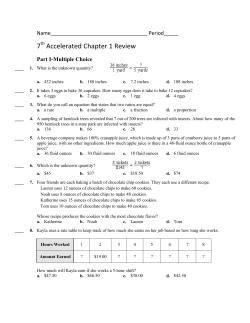 7 Accelerated Chapter 1 Review