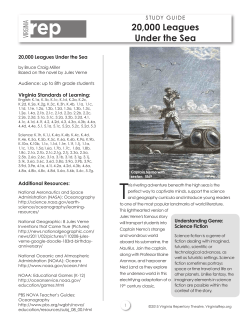 20000 Leagues Under the Sea - Virginia Repertory Theatre