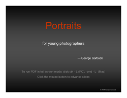 Portraits - George Garbeck Photography