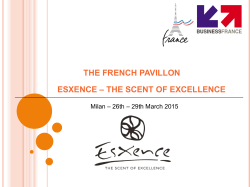 ESXENCE MILAN 2015