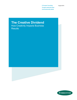 The Creative Dividend