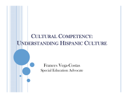 cultural competency: understanding hispanic culture
