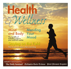 Health and Wellness Spring 2017