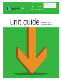 Level 7 | Unit 4 - Success For All Foundation