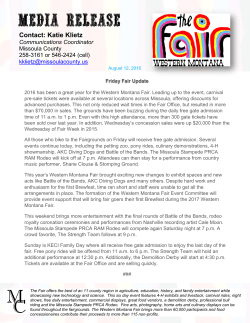 Contact: Katie Klietz