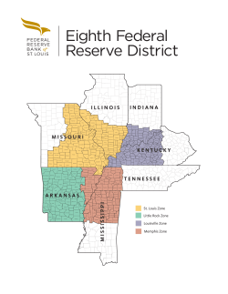 eighth federal reserve district - Federal Reserve Bank of St. Louis