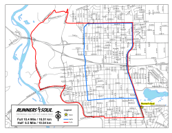 Full 10.4 Mile / 16.81 km Half 6.5 Mile / 10.54 km