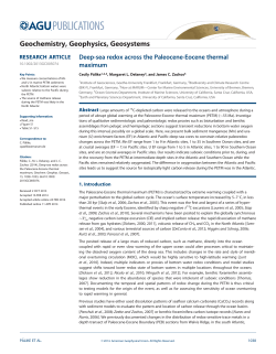 Geochemistry, Geophysics, Geosystems