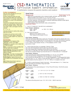 A mathematics resource for parents, teachers, and students 1 inch