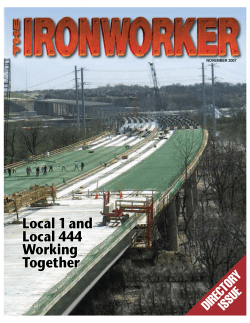 Local 1 and Local 444 Working Together