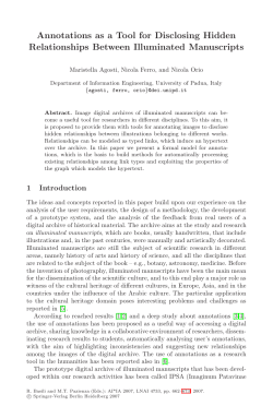 Annotations as a Tool for Disclosing Hidden - DEI