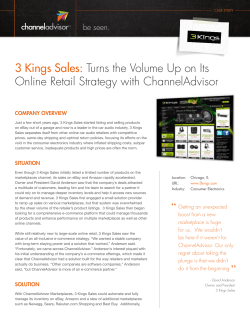 3 Kings Sales - ChannelAdvisor