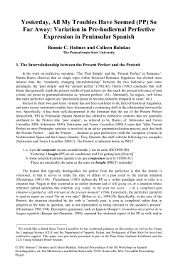 complete paper - Cascadilla Proceedings Project