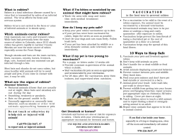 10 Ways to Keep Safe - Larimer County Extension