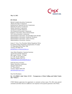 Mark Faulkner (CNSX Markets Inc.)