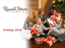 2016 Russell Stover Christmas