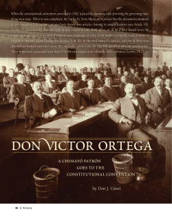 a chimay&Oacute; patr&oacute;n goes to the constitutional convention