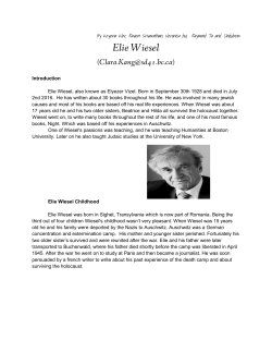 Elie Wiesel