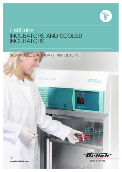 Hettcube Incubator PDF Datasheet