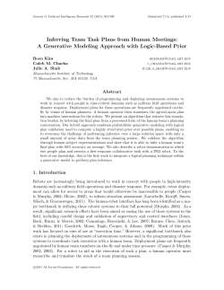 A Bayesian Generative Modeling with Logic