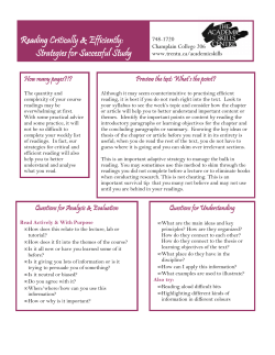 ASC reading strategies