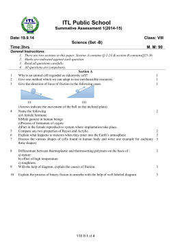 (I) Set B - ITL Public School