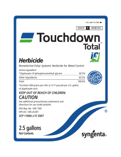 Herbicide 2.5 gallons