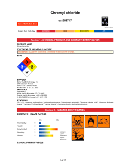 Chromyl chloride - Santa Cruz Biotechnology