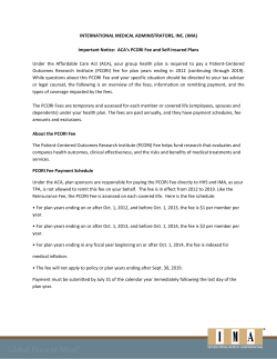 INTERNATIONAL MEDICAL ADMINISTRATORS, INC. (IMA