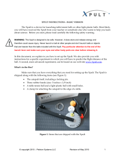 xpult instructions